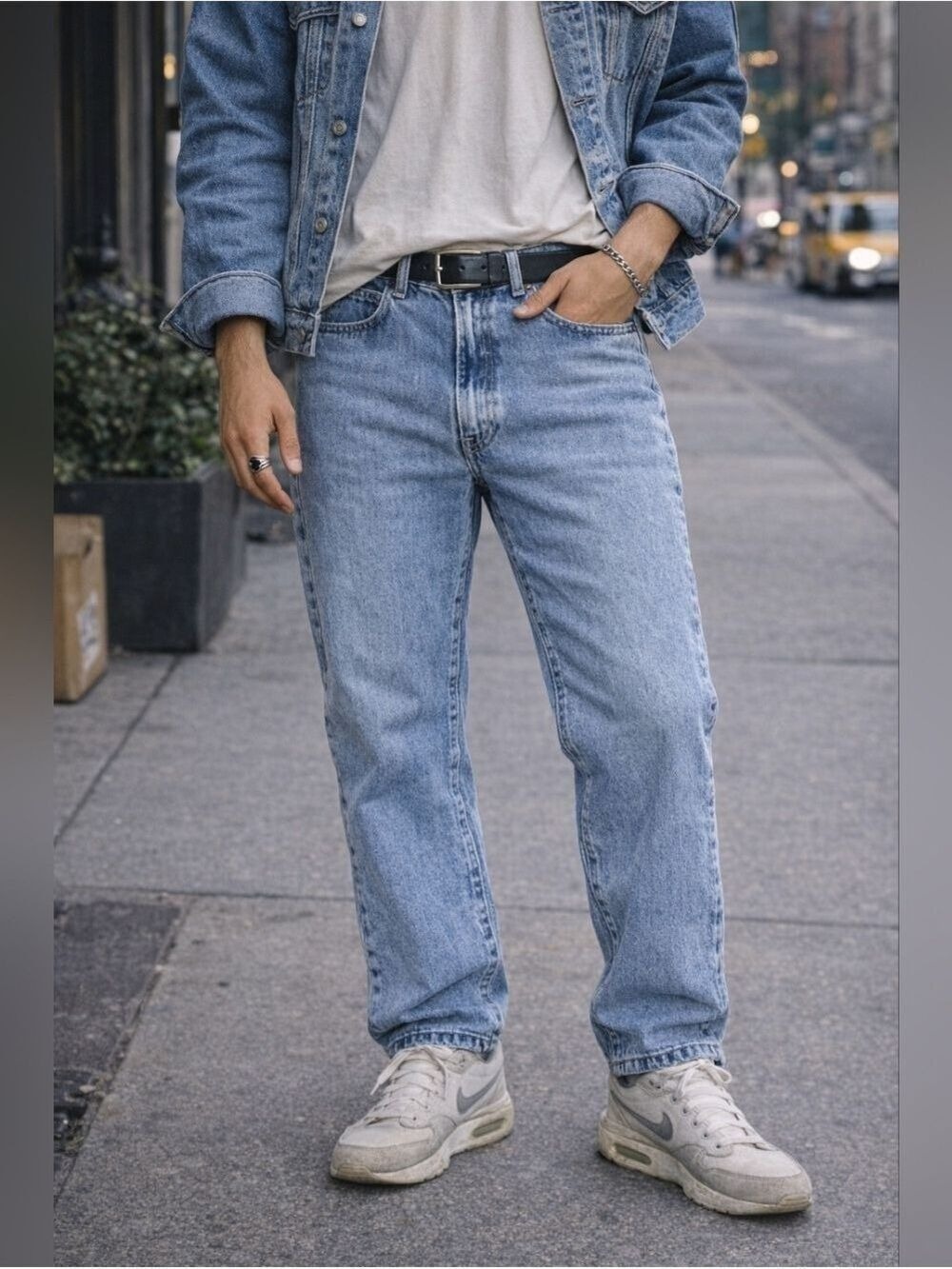 Vintage 90s Joe Boxer Jeans 36x30 Relaxed Fit Straight Leg Grunge Denim - Picture 14 of 16